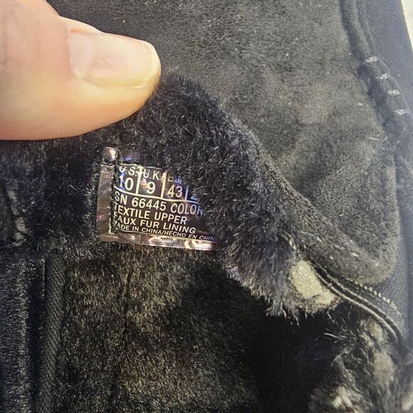 Men Skechers Shoes Relax Fit Black Slipper House Shoe Sz 10  Comfort Casual S102 - Picture 6 of 7